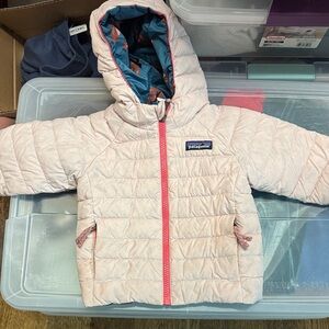 Patagonia Light Pink Quilted Jacket